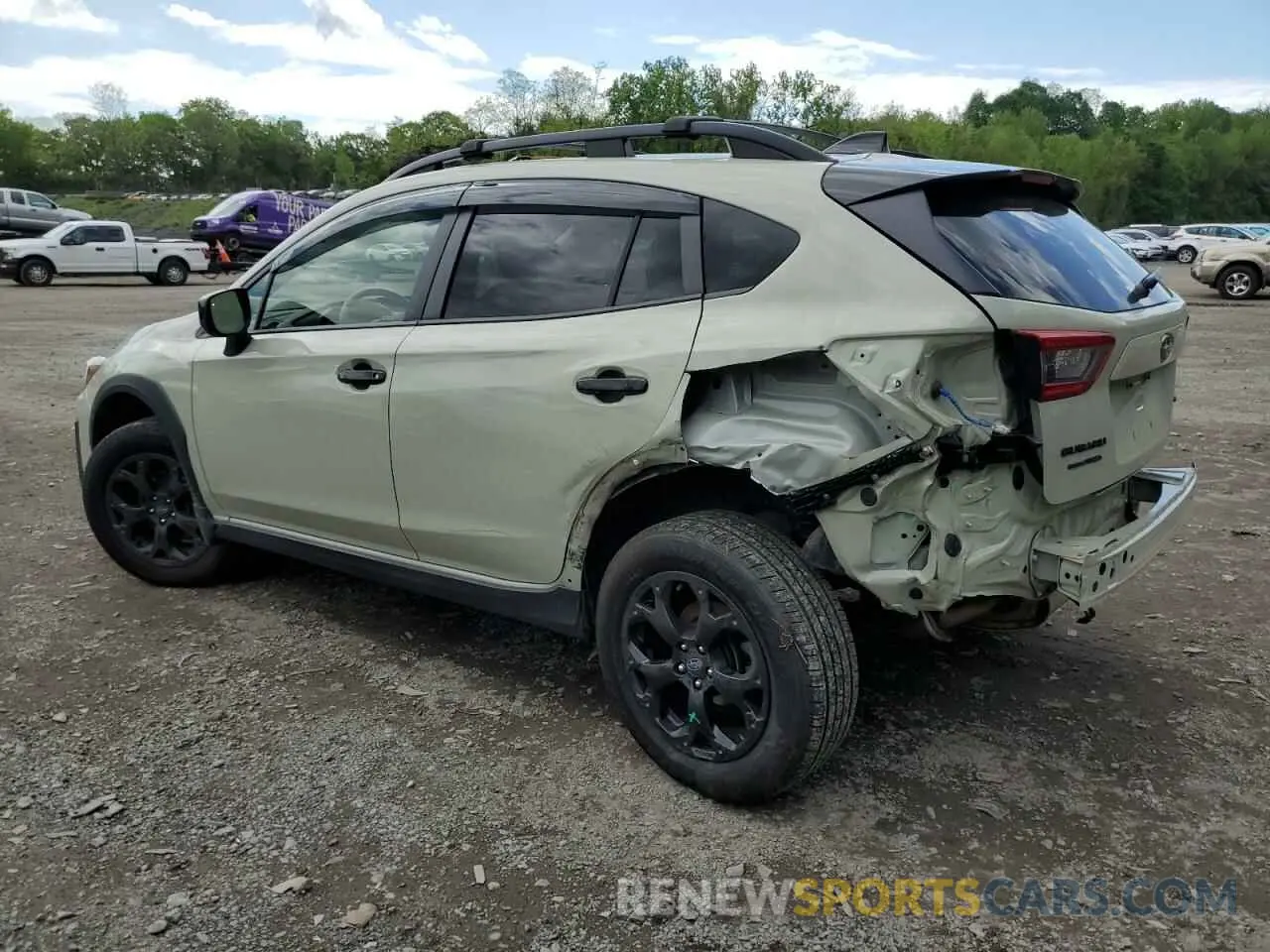 2 Photograph of a damaged car JF2GTAPC0P8226502 SUBARU CROSSTREK 2023