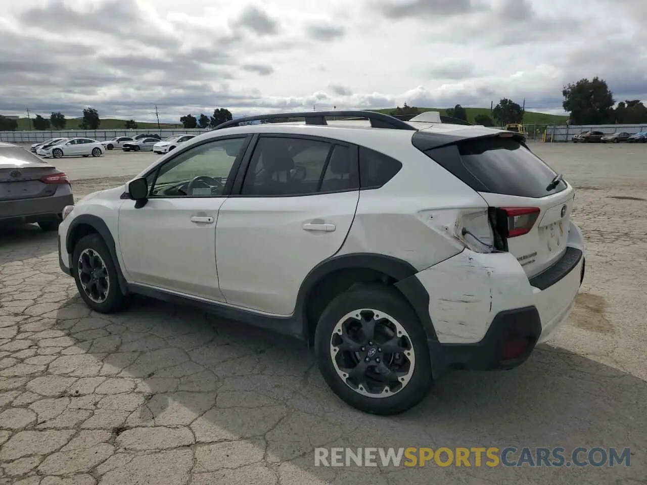 2 Photograph of a damaged car JF2GTAPC2P8206221 SUBARU CROSSTREK 2023
