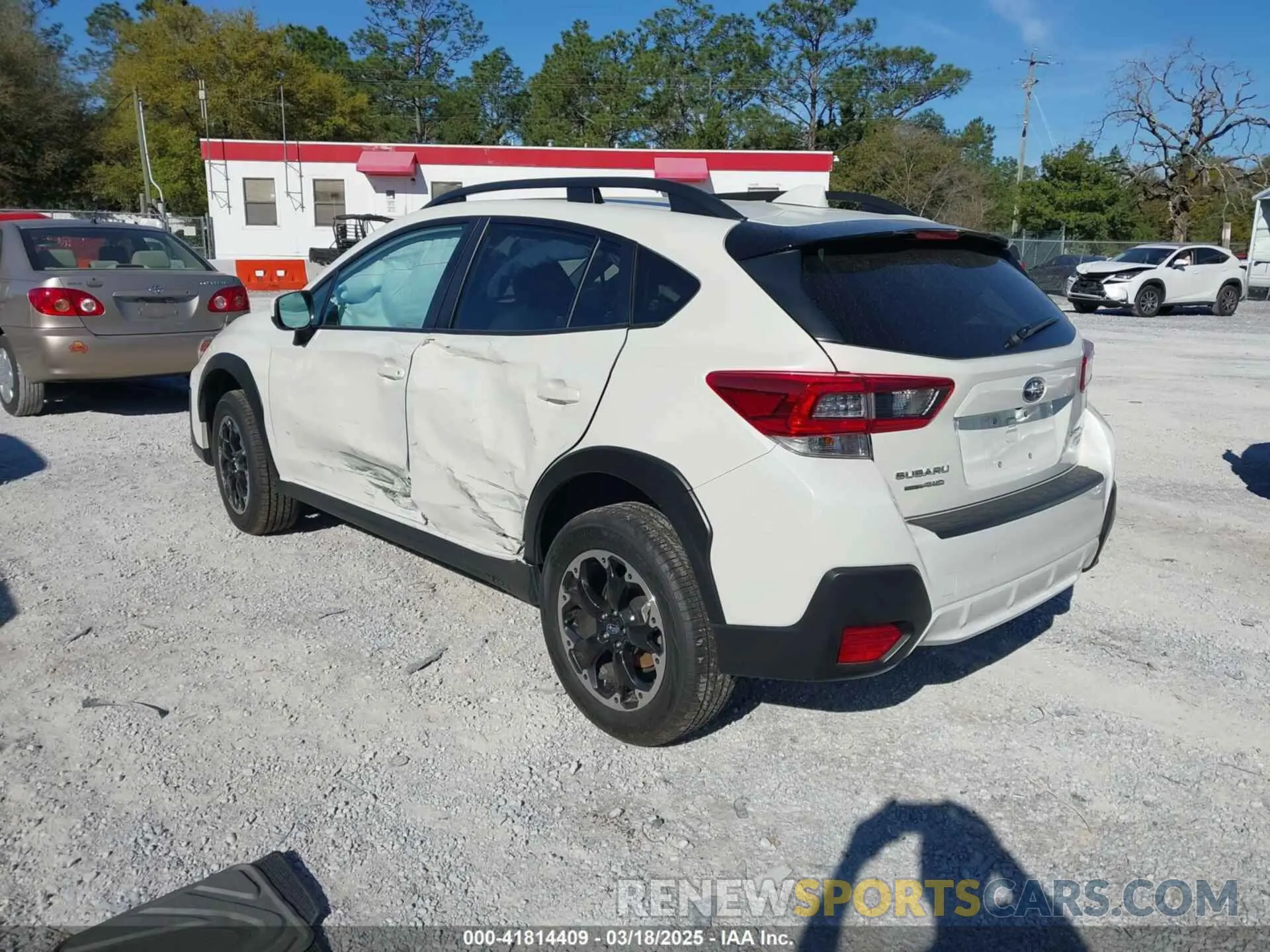 3 Photograph of a damaged car JF2GTAPC3P8279047 SUBARU CROSSTREK 2023