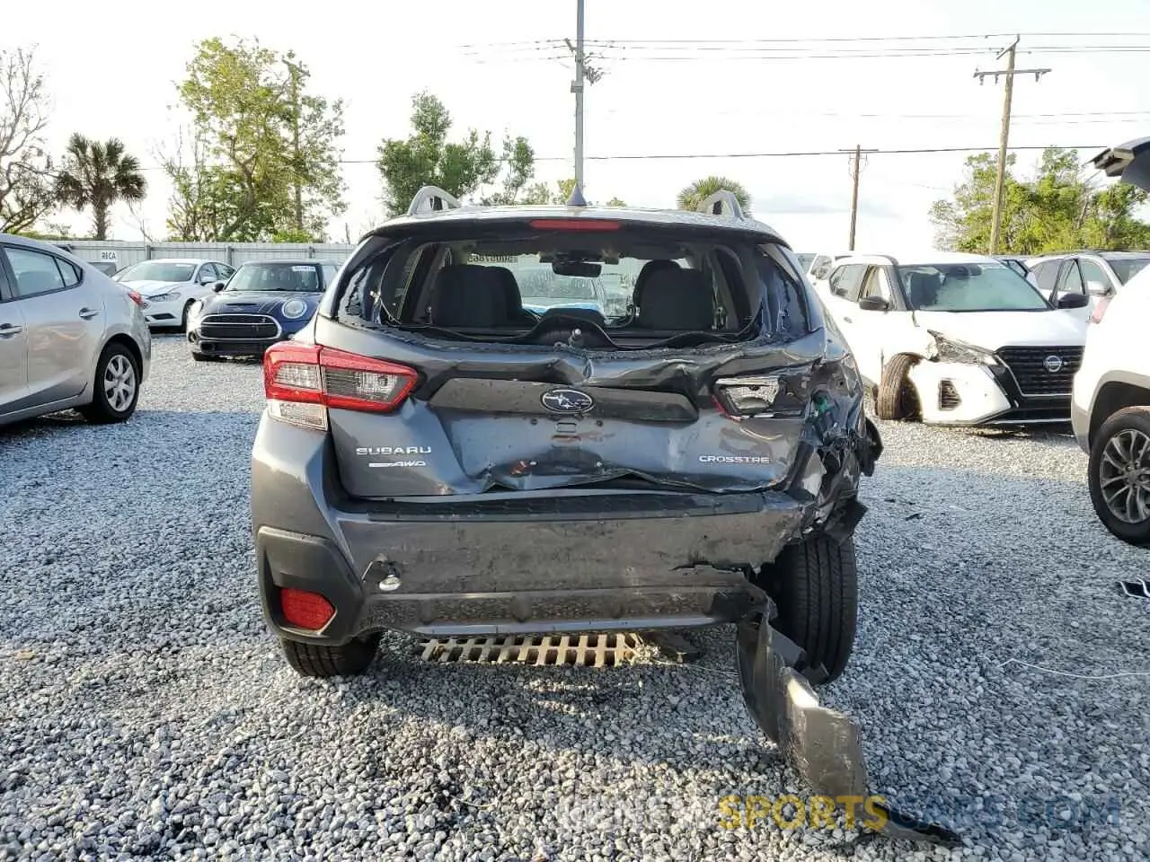 6 Photograph of a damaged car JF2GTAPC4P8279185 SUBARU CROSSTREK 2023