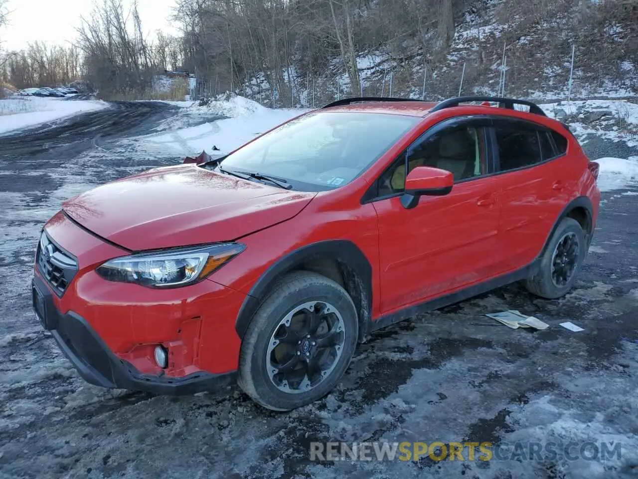 1 Photograph of a damaged car JF2GTAPC5P8206391 SUBARU CROSSTREK 2023