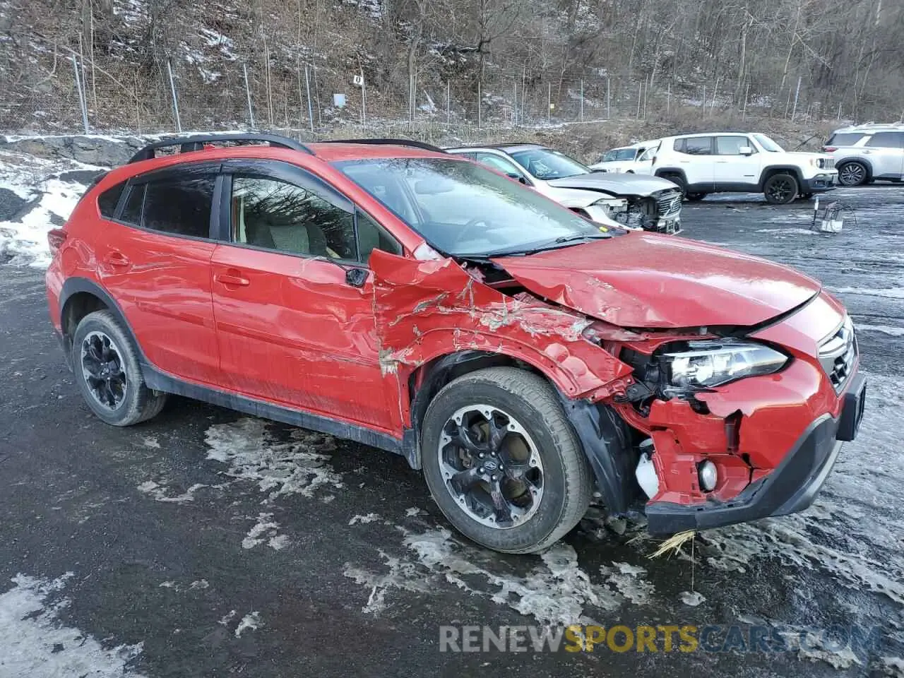 4 Photograph of a damaged car JF2GTAPC5P8206391 SUBARU CROSSTREK 2023