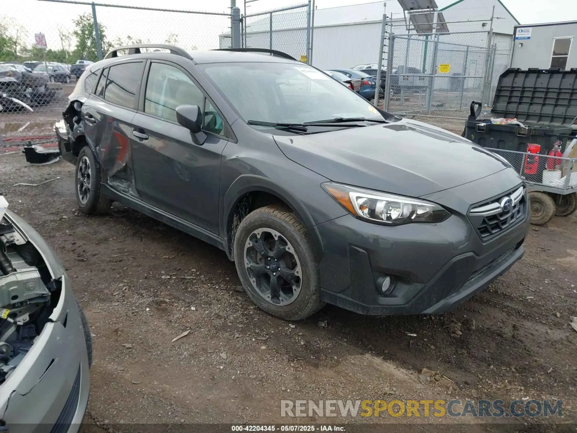 1 Photograph of a damaged car JF2GTAPC6P8279821 SUBARU CROSSTREK 2023