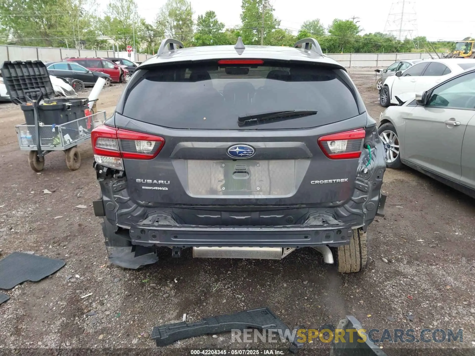 17 Photograph of a damaged car JF2GTAPC6P8279821 SUBARU CROSSTREK 2023