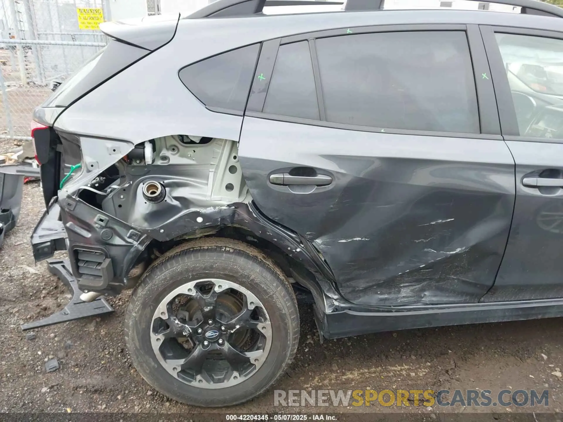 6 Photograph of a damaged car JF2GTAPC6P8279821 SUBARU CROSSTREK 2023