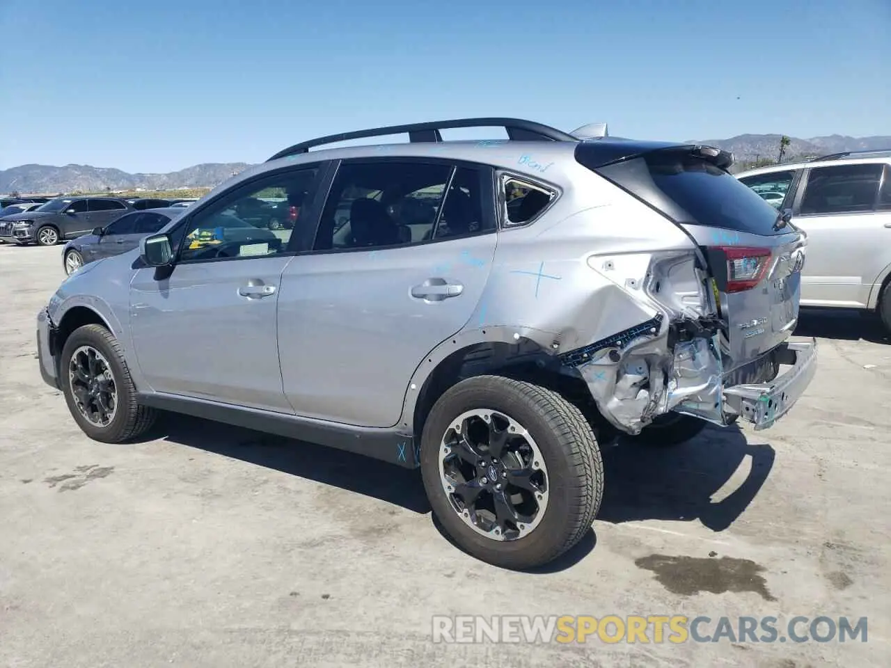2 Photograph of a damaged car JF2GTAPC6P8327382 SUBARU CROSSTREK 2023