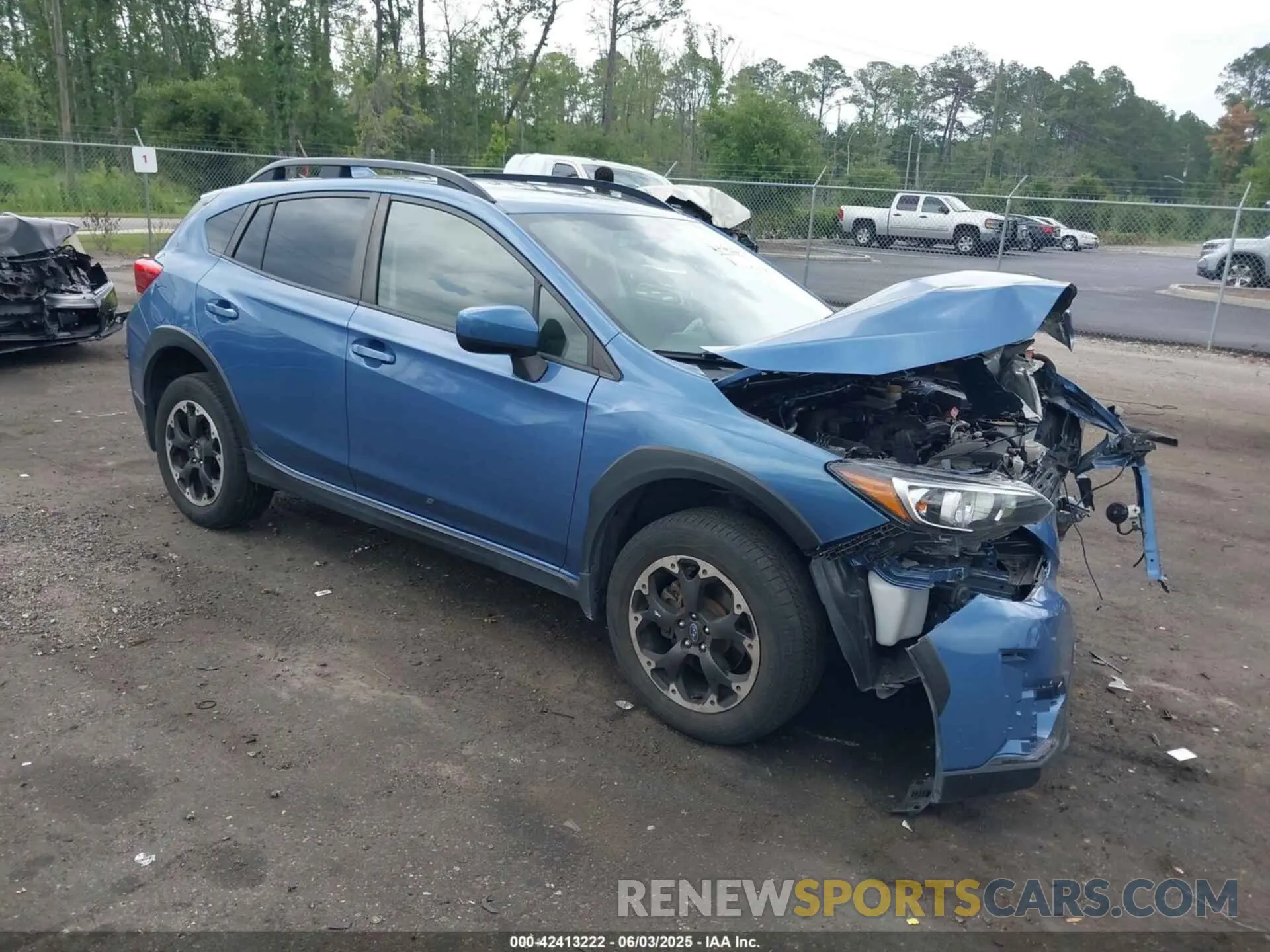 1 Photograph of a damaged car JF2GTAPC6PH261240 SUBARU CROSSTREK 2023