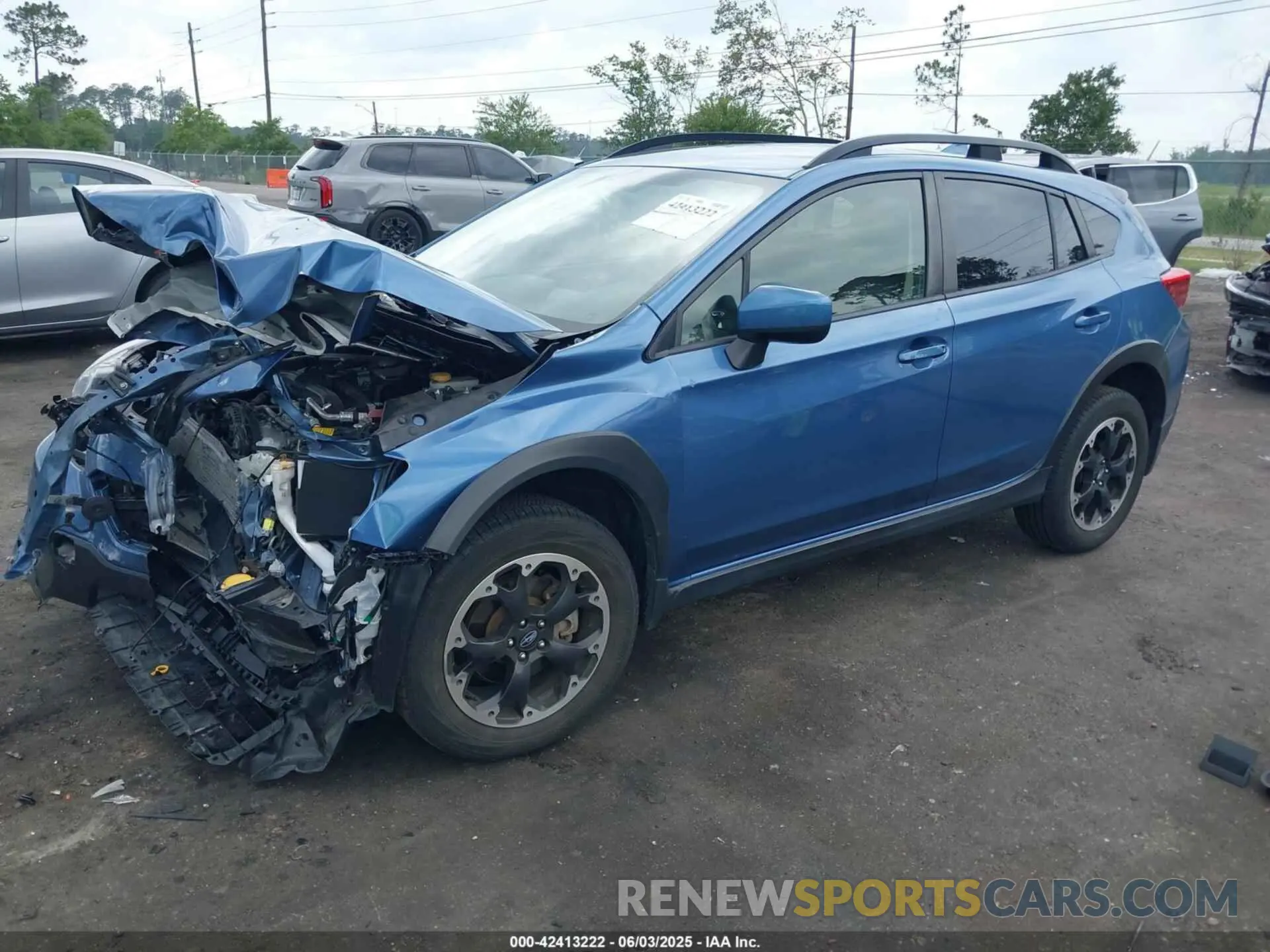 2 Photograph of a damaged car JF2GTAPC6PH261240 SUBARU CROSSTREK 2023