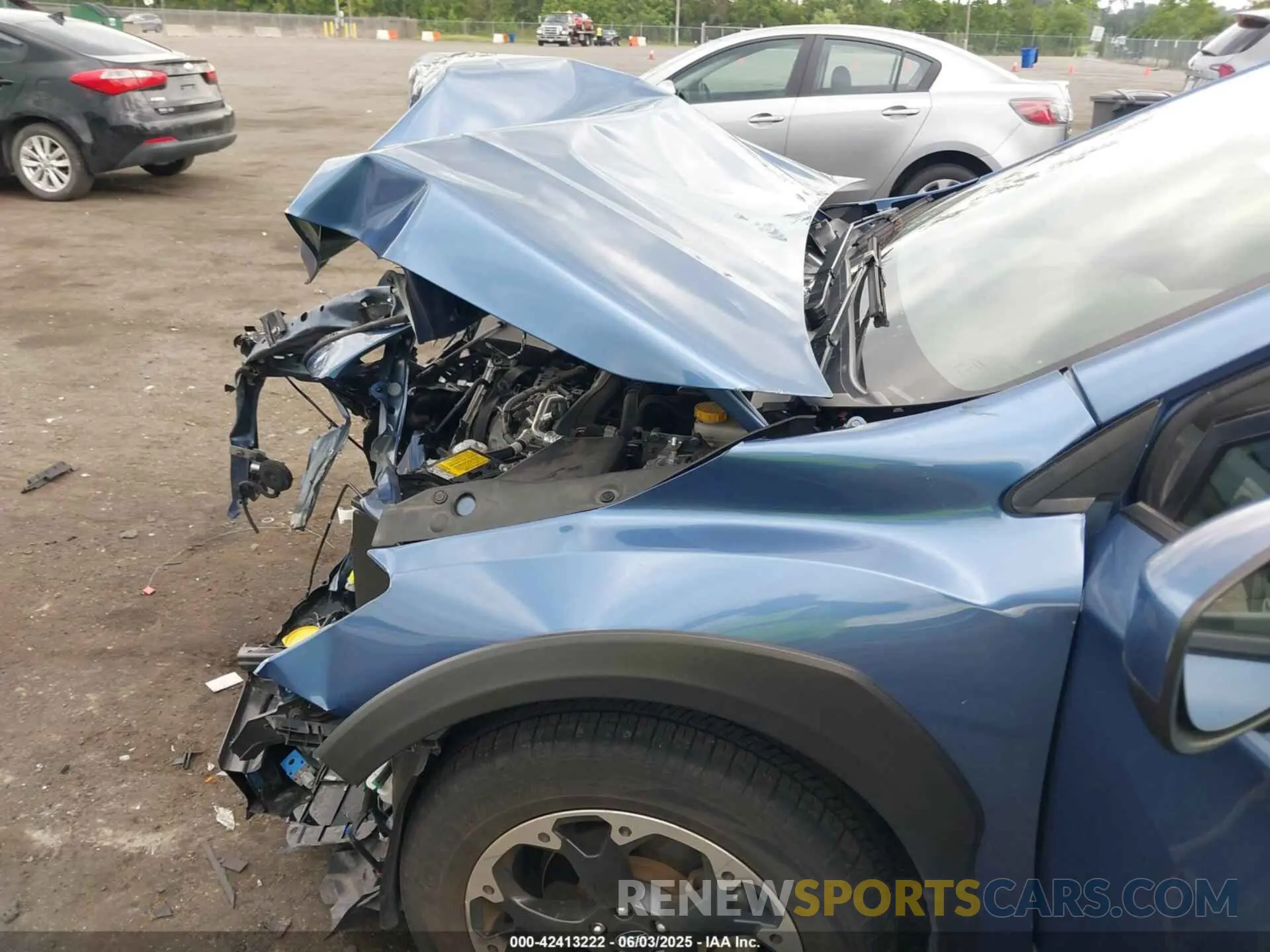 6 Photograph of a damaged car JF2GTAPC6PH261240 SUBARU CROSSTREK 2023