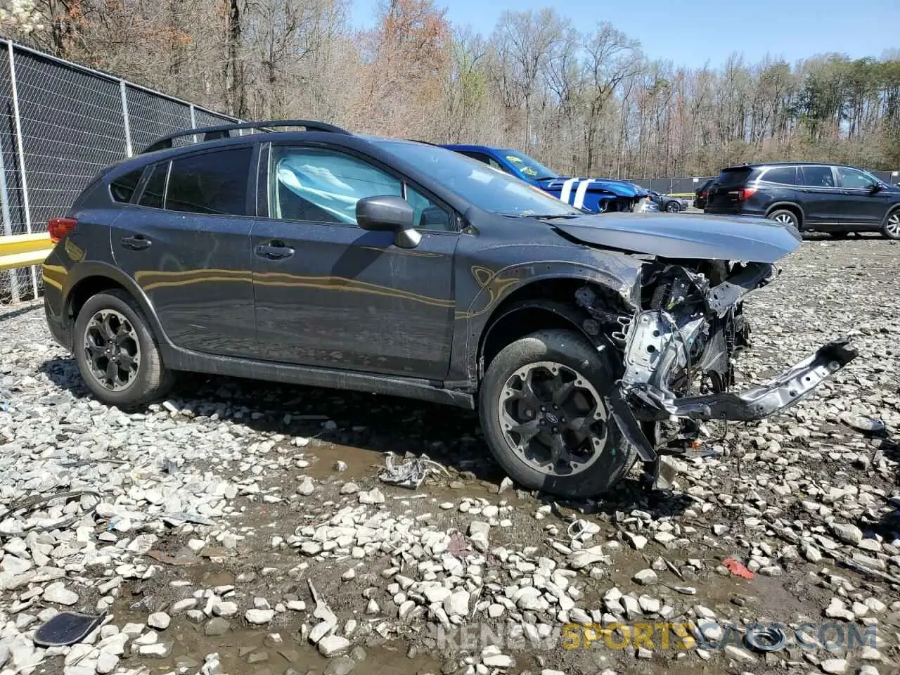 4 Photograph of a damaged car JF2GTAPC7P8293789 SUBARU CROSSTREK 2023