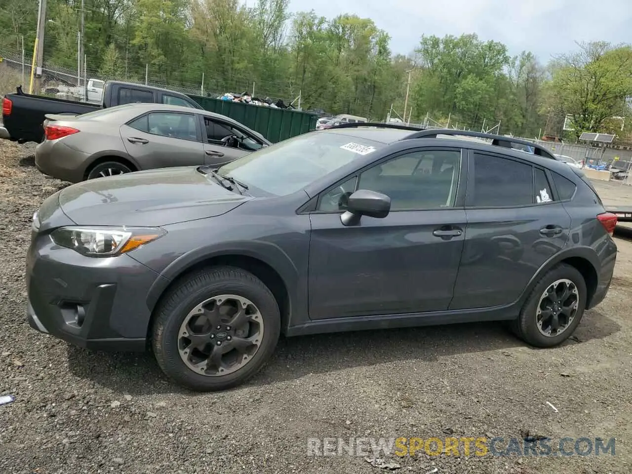 1 Photograph of a damaged car JF2GTAPC8P8229714 SUBARU CROSSTREK 2023