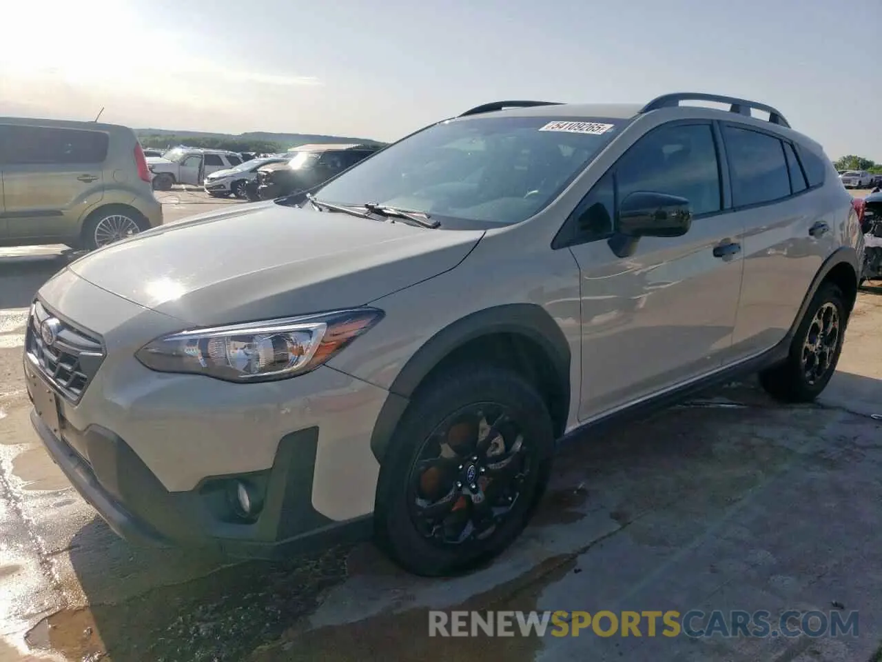 1 Photograph of a damaged car JF2GTAPC9P8218933 SUBARU CROSSTREK 2023