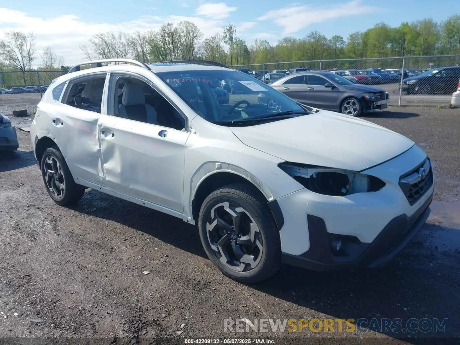 1 Photograph of a damaged car JF2GTHMC1PH272563 SUBARU CROSSTREK 2023