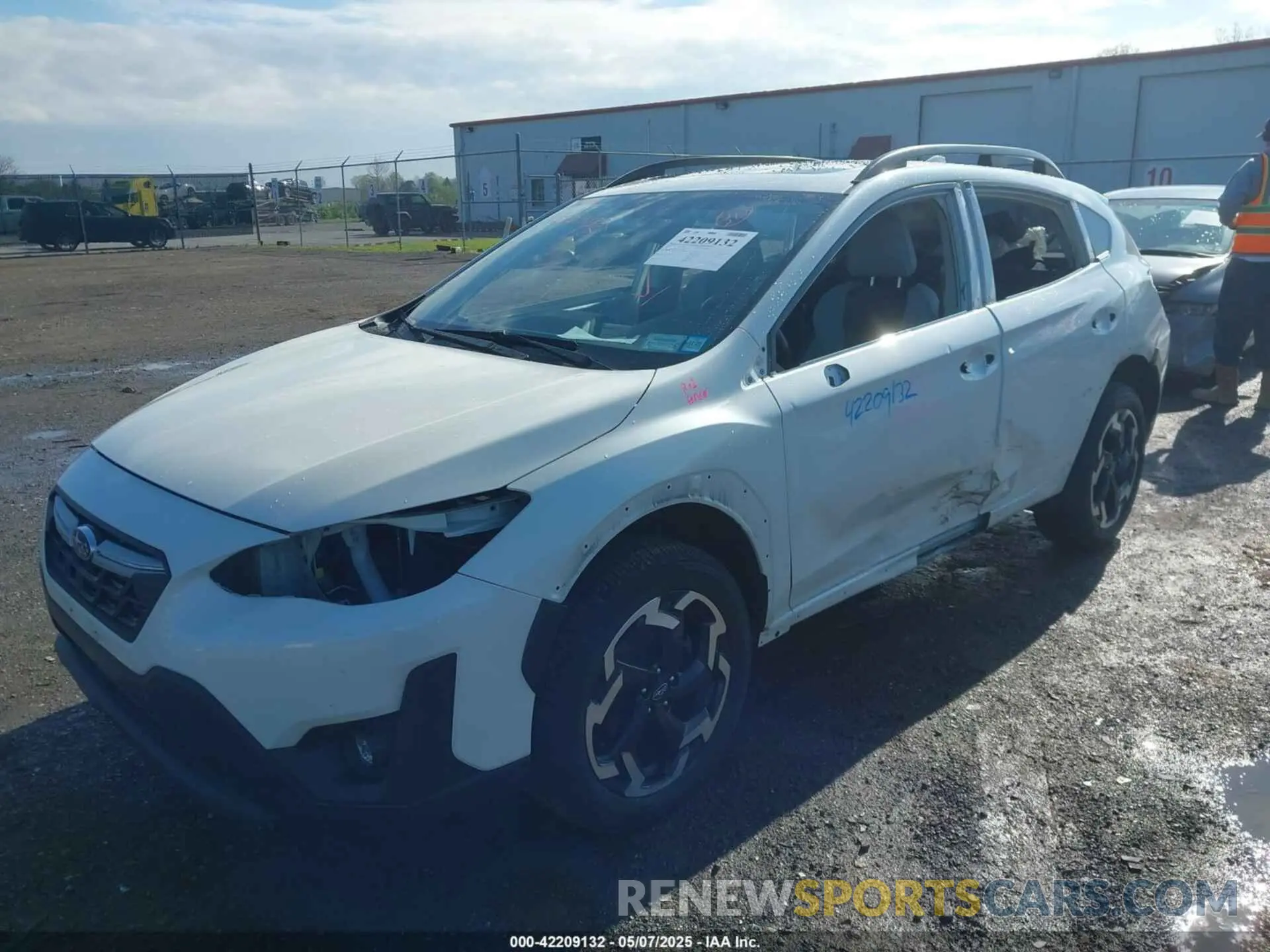 2 Photograph of a damaged car JF2GTHMC1PH272563 SUBARU CROSSTREK 2023