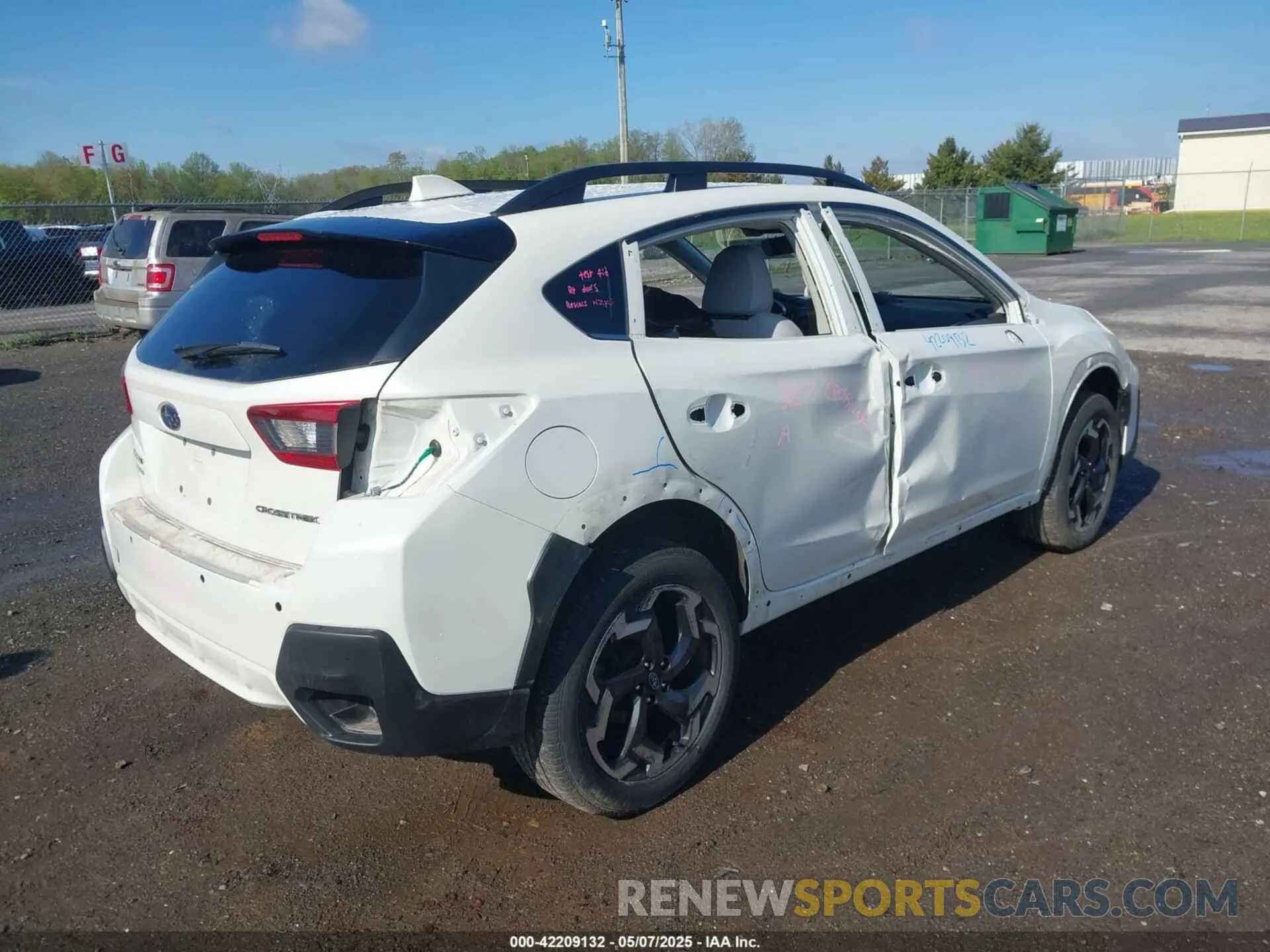 4 Photograph of a damaged car JF2GTHMC1PH272563 SUBARU CROSSTREK 2023