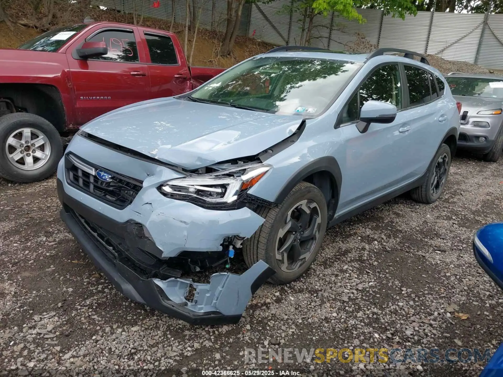 2 Photograph of a damaged car JF2GTHMC4P8331587 SUBARU CROSSTREK 2023