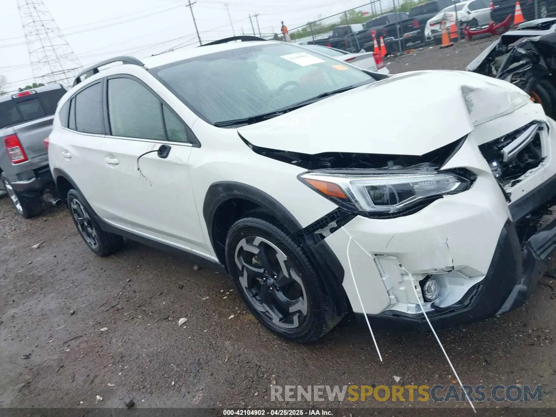 1 Photograph of a damaged car JF2GTHMC5P8292802 SUBARU CROSSTREK 2023