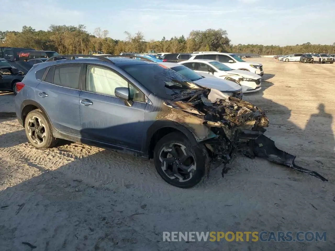 4 Photograph of a damaged car JF2GTHMC5PH249559 SUBARU CROSSTREK 2023