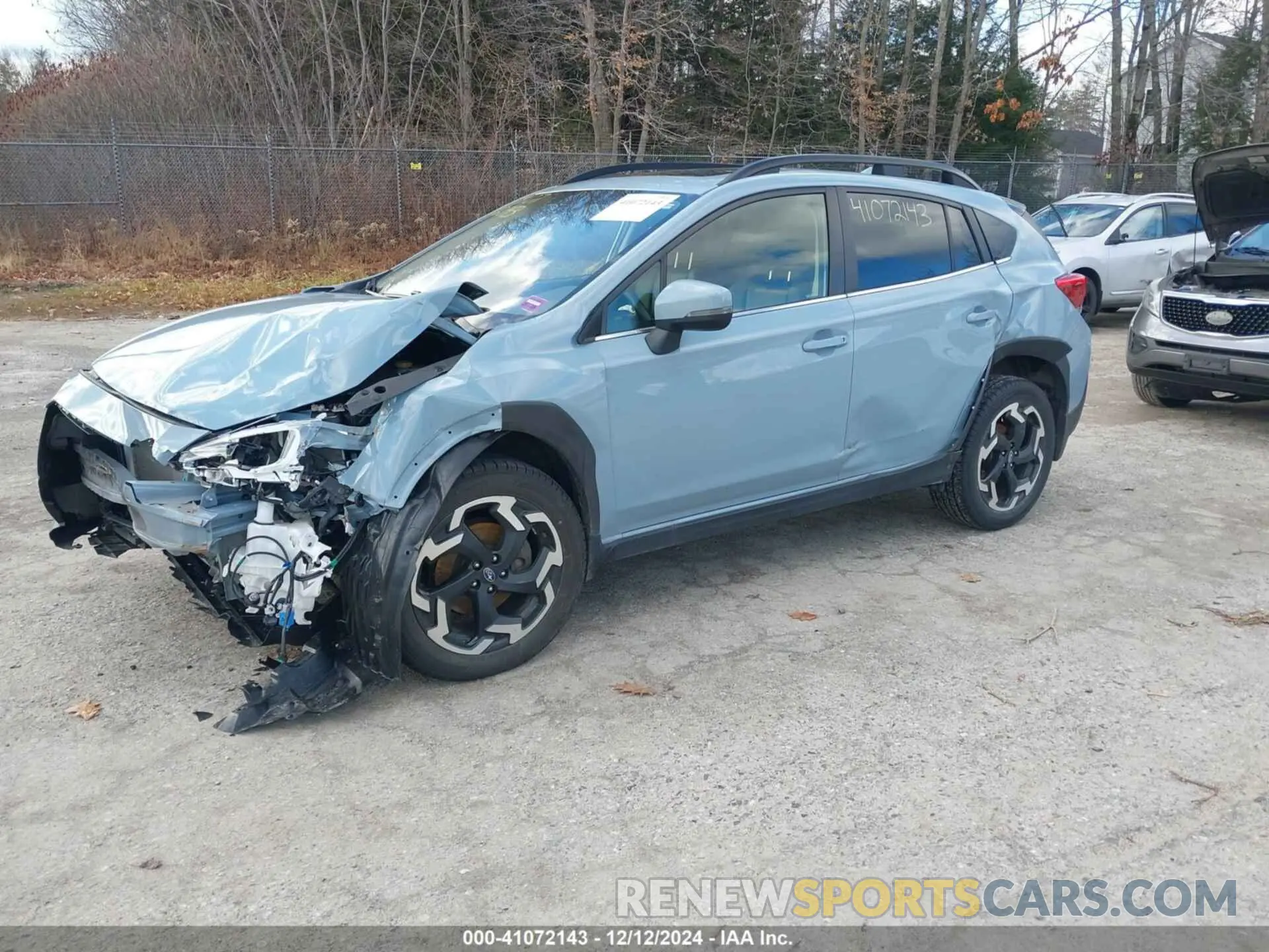 2 Photograph of a damaged car JF2GTHMC5PH253045 SUBARU CROSSTREK 2023