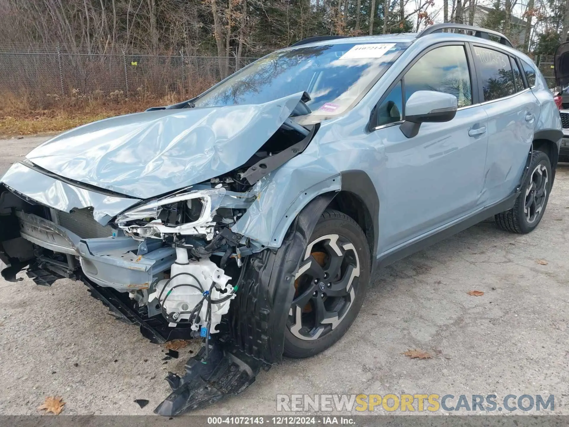 6 Photograph of a damaged car JF2GTHMC5PH253045 SUBARU CROSSTREK 2023