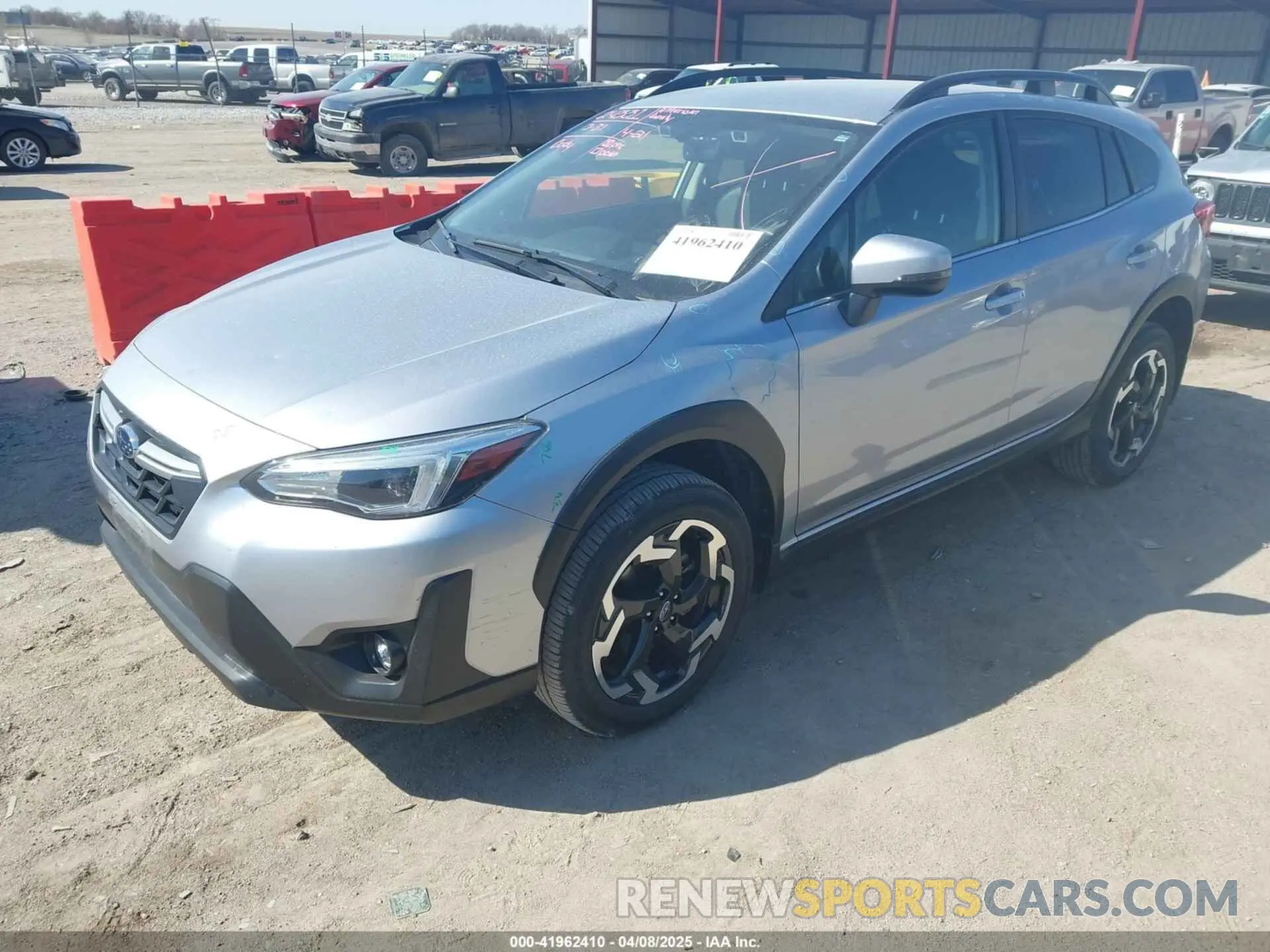 2 Photograph of a damaged car JF2GTHMC7P8222170 SUBARU CROSSTREK 2023