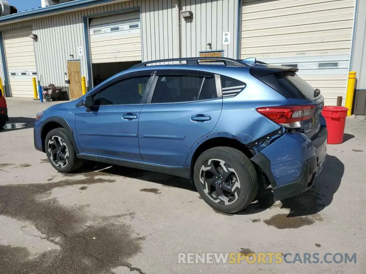 2 Photograph of a damaged car JF2GTHMC7PH218507 SUBARU CROSSTREK 2023