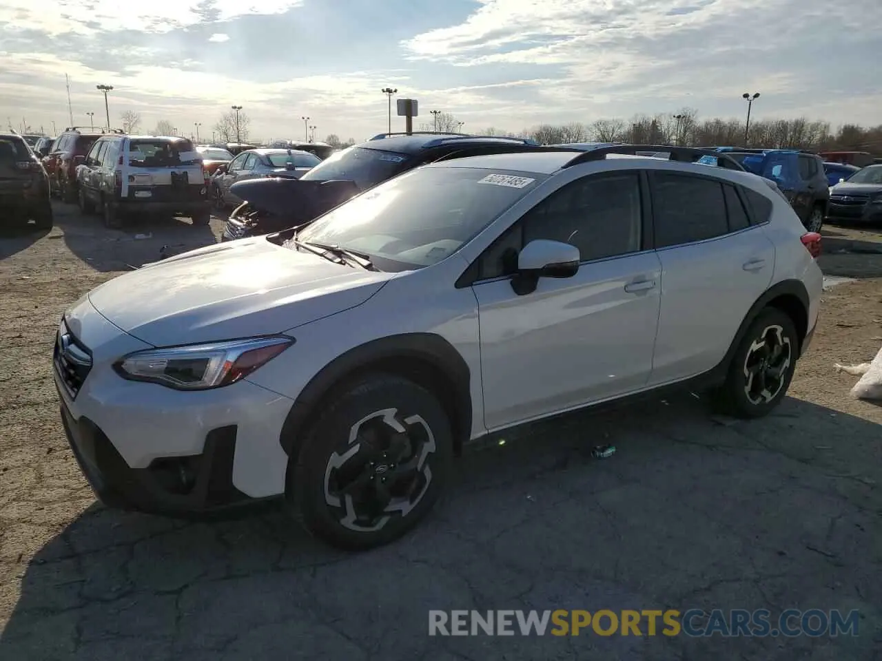 1 Photograph of a damaged car JF2GTHMC8P8327364 SUBARU CROSSTREK 2023