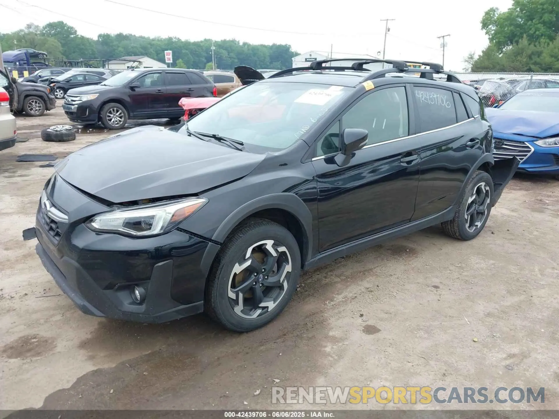 2 Photograph of a damaged car JF2GTHMC8PH304716 SUBARU CROSSTREK 2023