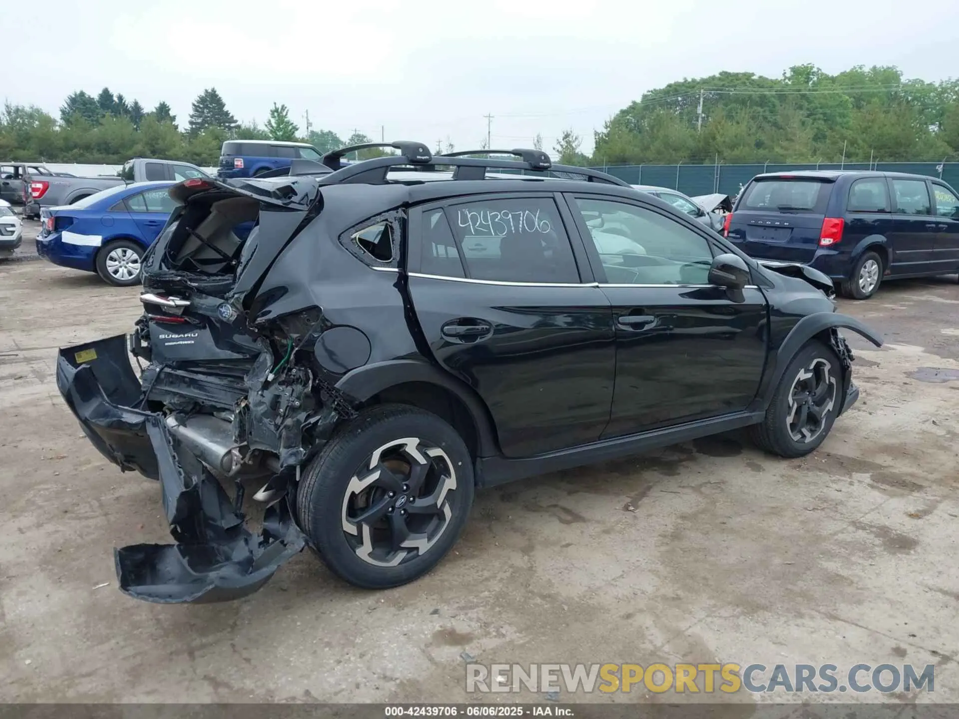 6 Photograph of a damaged car JF2GTHMC8PH304716 SUBARU CROSSTREK 2023