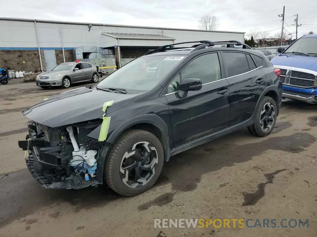 1 Photograph of a damaged car JF2GTHNC0PH249242 SUBARU CROSSTREK 2023