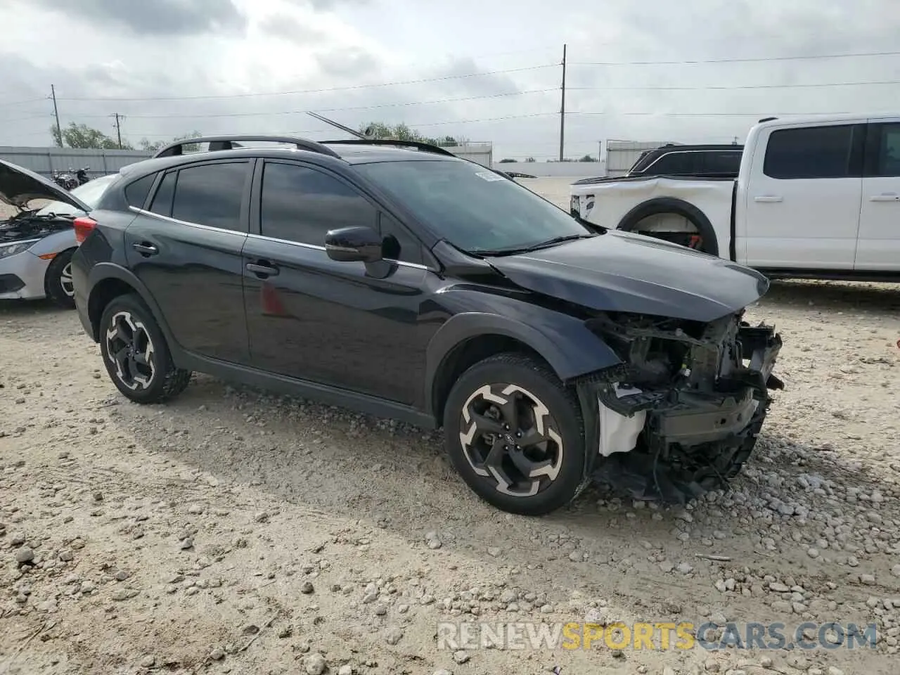 4 Photograph of a damaged car JF2GTHNC1P8325633 SUBARU CROSSTREK 2023