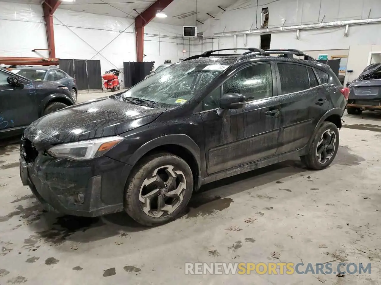 1 Photograph of a damaged car JF2GTHNC2PH224858 SUBARU CROSSTREK 2023