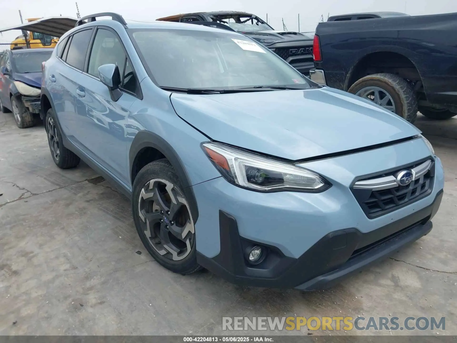 1 Photograph of a damaged car JF2GTHNC2PH233043 SUBARU CROSSTREK 2023