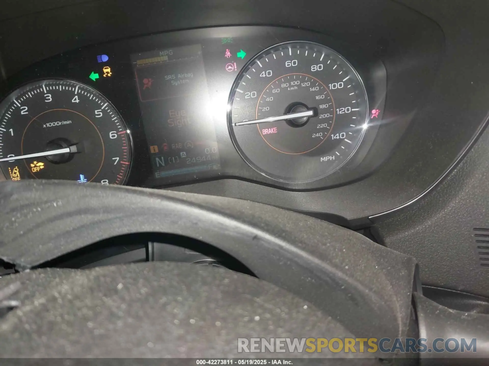 7 Photograph of a damaged car JF2GTHNC2PH265569 SUBARU CROSSTREK 2023