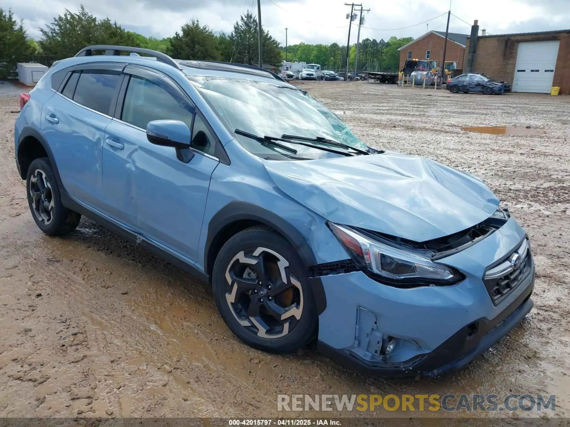 1 Photograph of a damaged car JF2GTHNC3P8201802 SUBARU CROSSTREK 2023