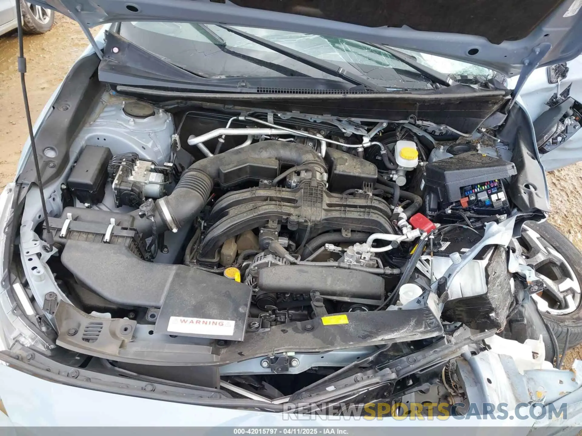 10 Photograph of a damaged car JF2GTHNC3P8201802 SUBARU CROSSTREK 2023