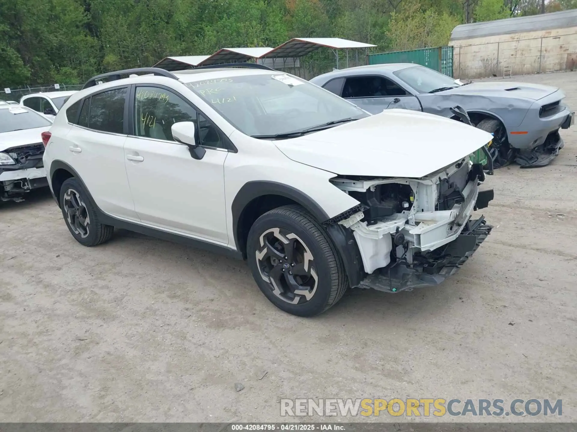 1 Photograph of a damaged car JF2GTHNC3P8212377 SUBARU CROSSTREK 2023