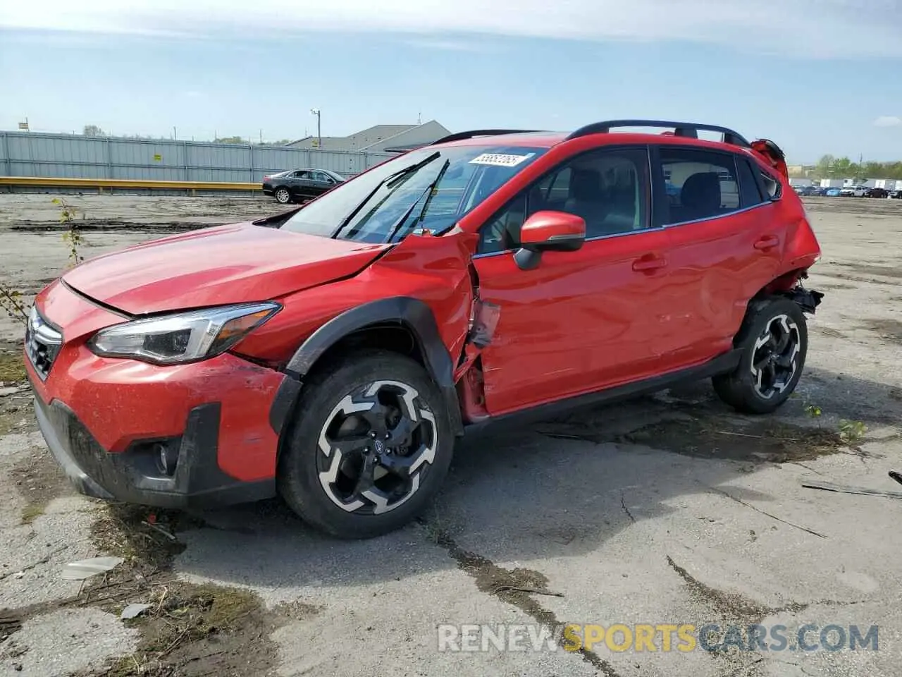 1 Photograph of a damaged car JF2GTHNC3P8216204 SUBARU CROSSTREK 2023