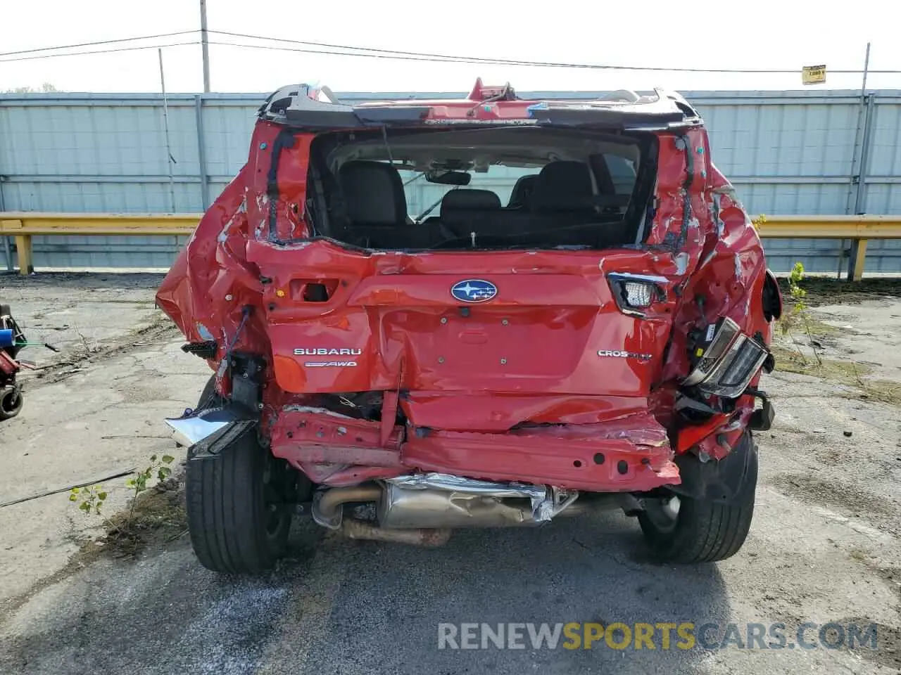 6 Photograph of a damaged car JF2GTHNC3P8216204 SUBARU CROSSTREK 2023