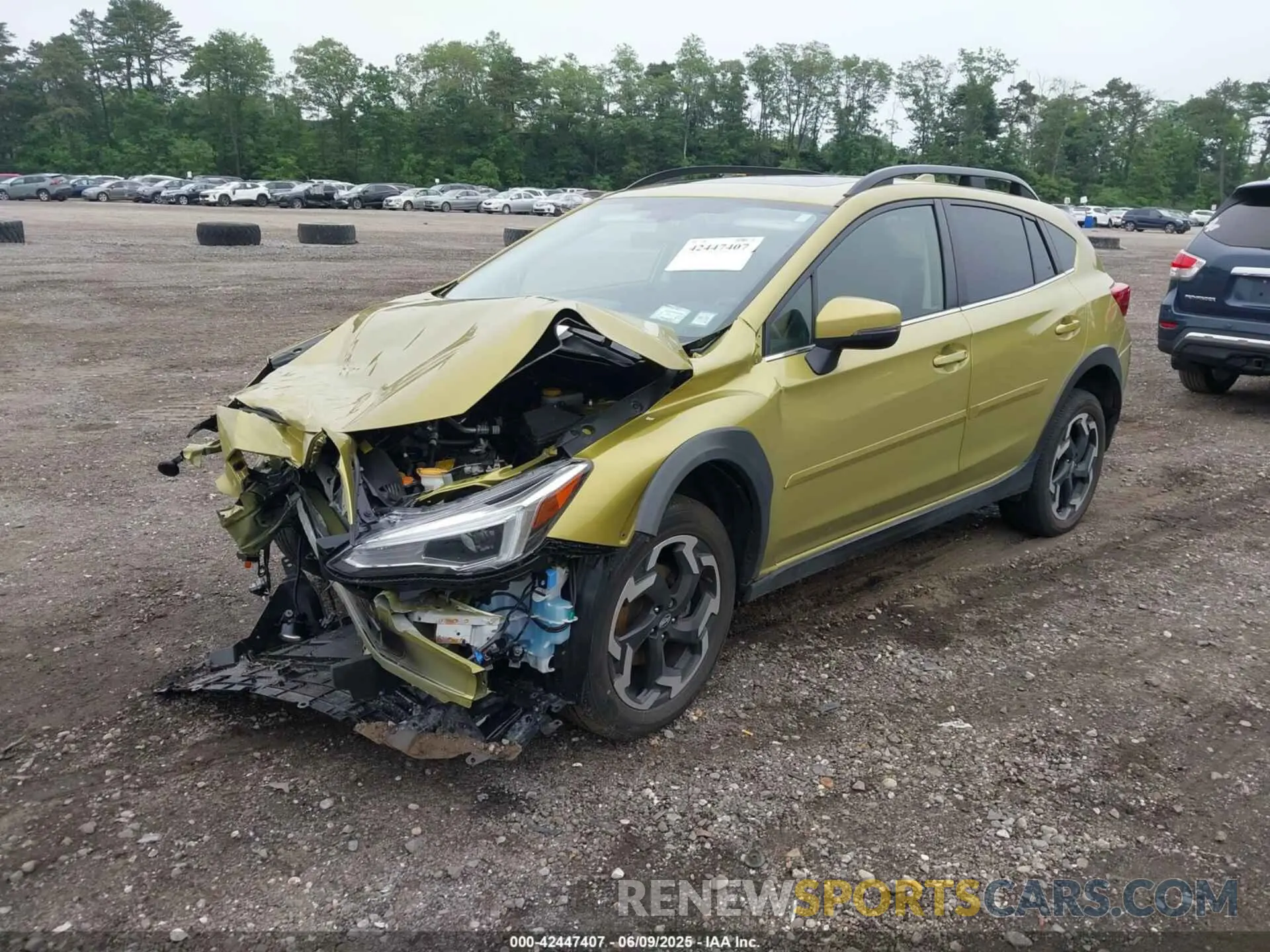 2 Photograph of a damaged car JF2GTHNC4PH309765 SUBARU CROSSTREK 2023