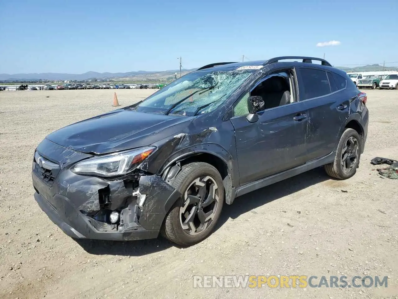 1 Photograph of a damaged car JF2GTHNC6P8289051 SUBARU CROSSTREK 2023