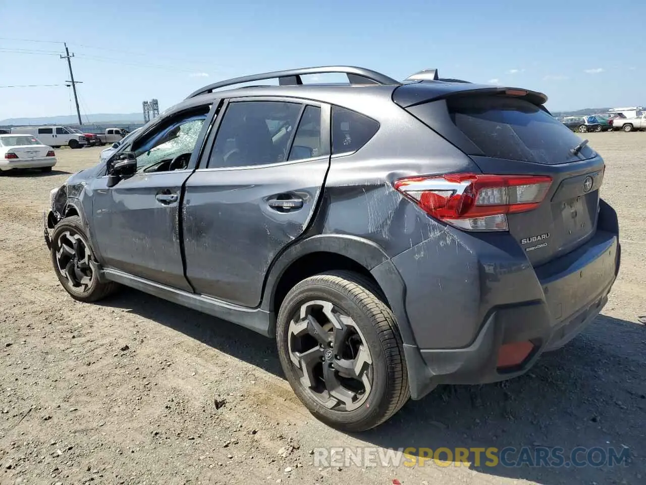 2 Photograph of a damaged car JF2GTHNC6P8289051 SUBARU CROSSTREK 2023