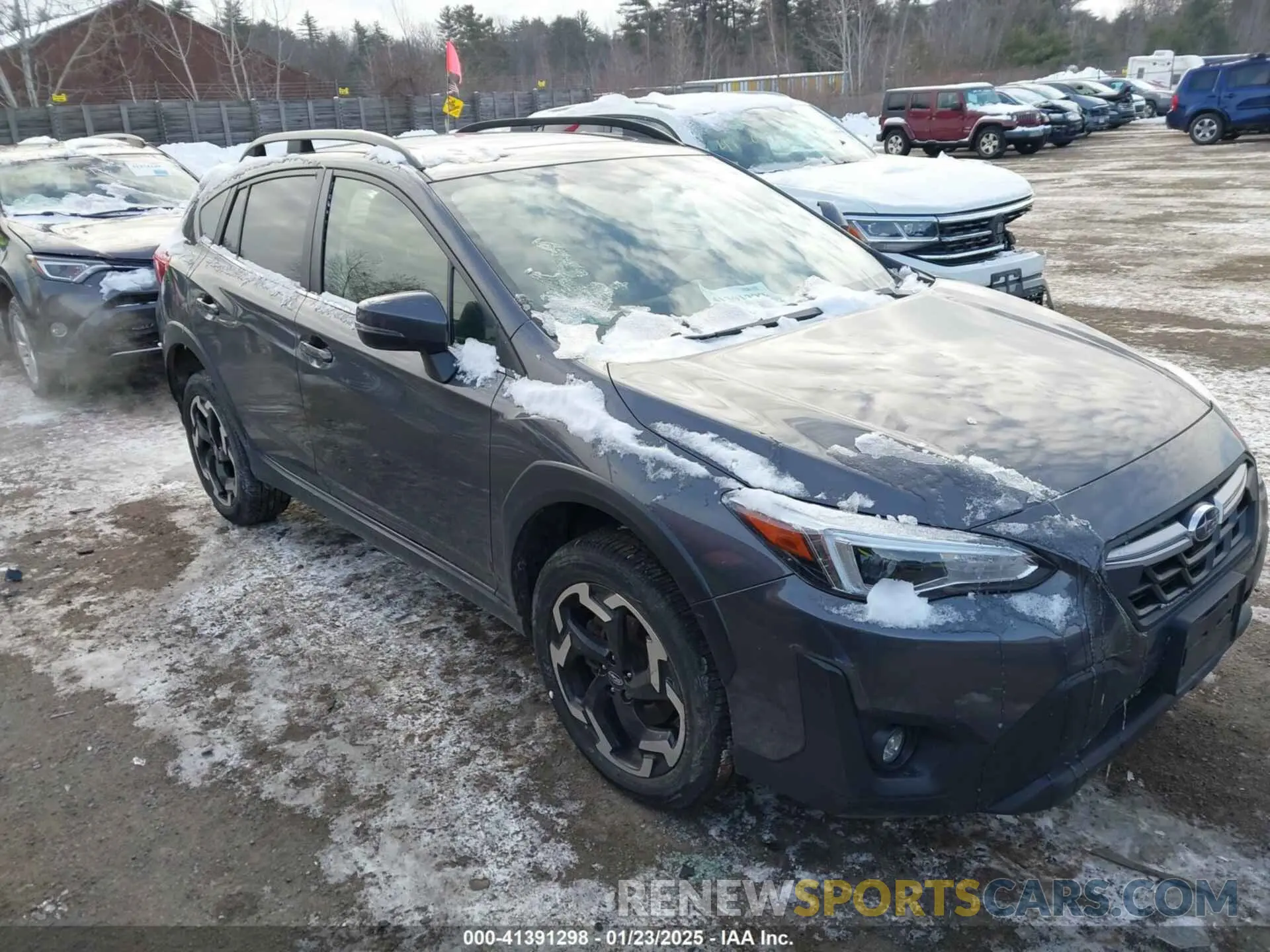 1 Photograph of a damaged car JF2GTHNC7PH234513 SUBARU CROSSTREK 2023