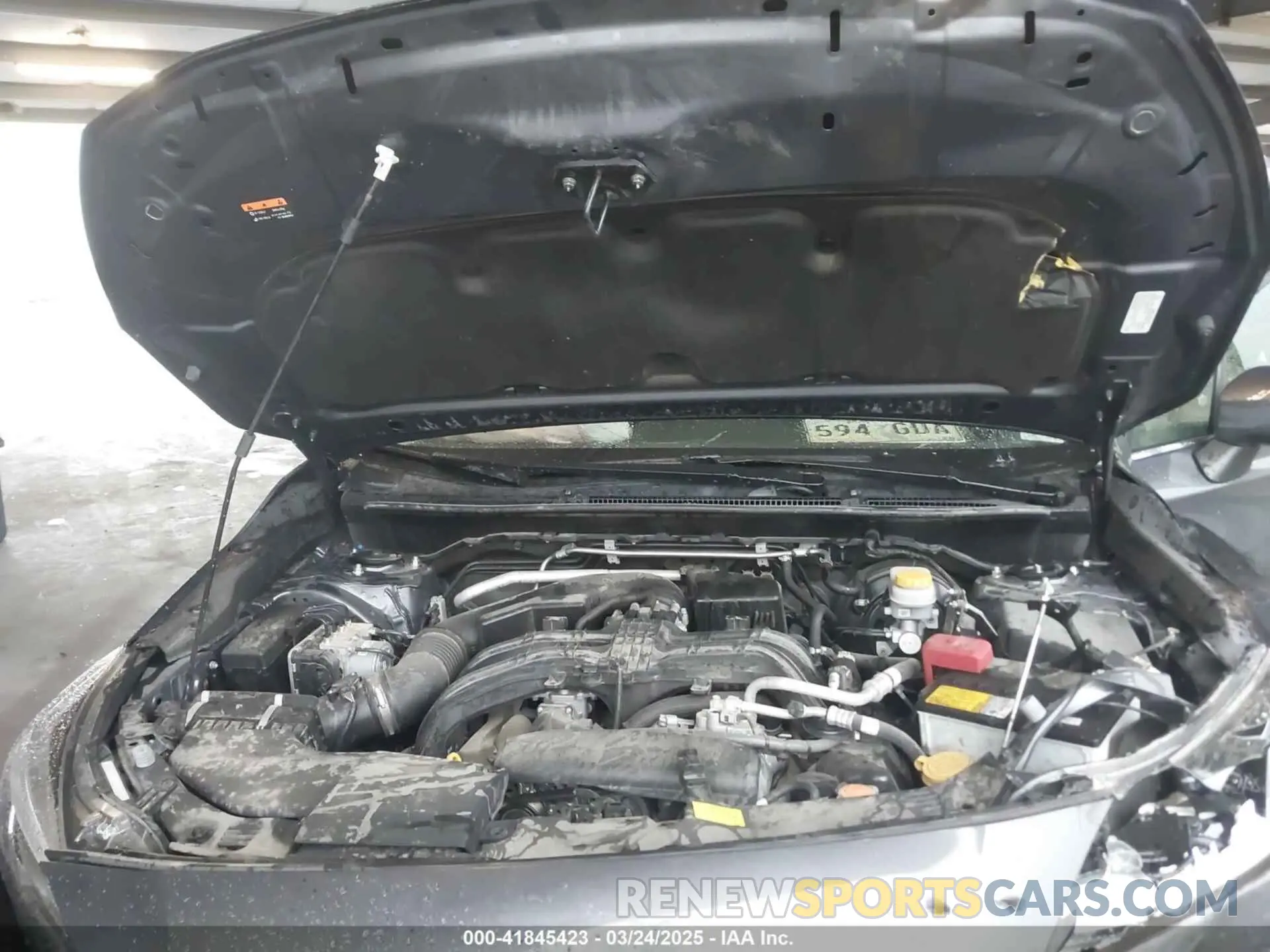 10 Photograph of a damaged car JF2GTHNC8PH236478 SUBARU CROSSTREK 2023