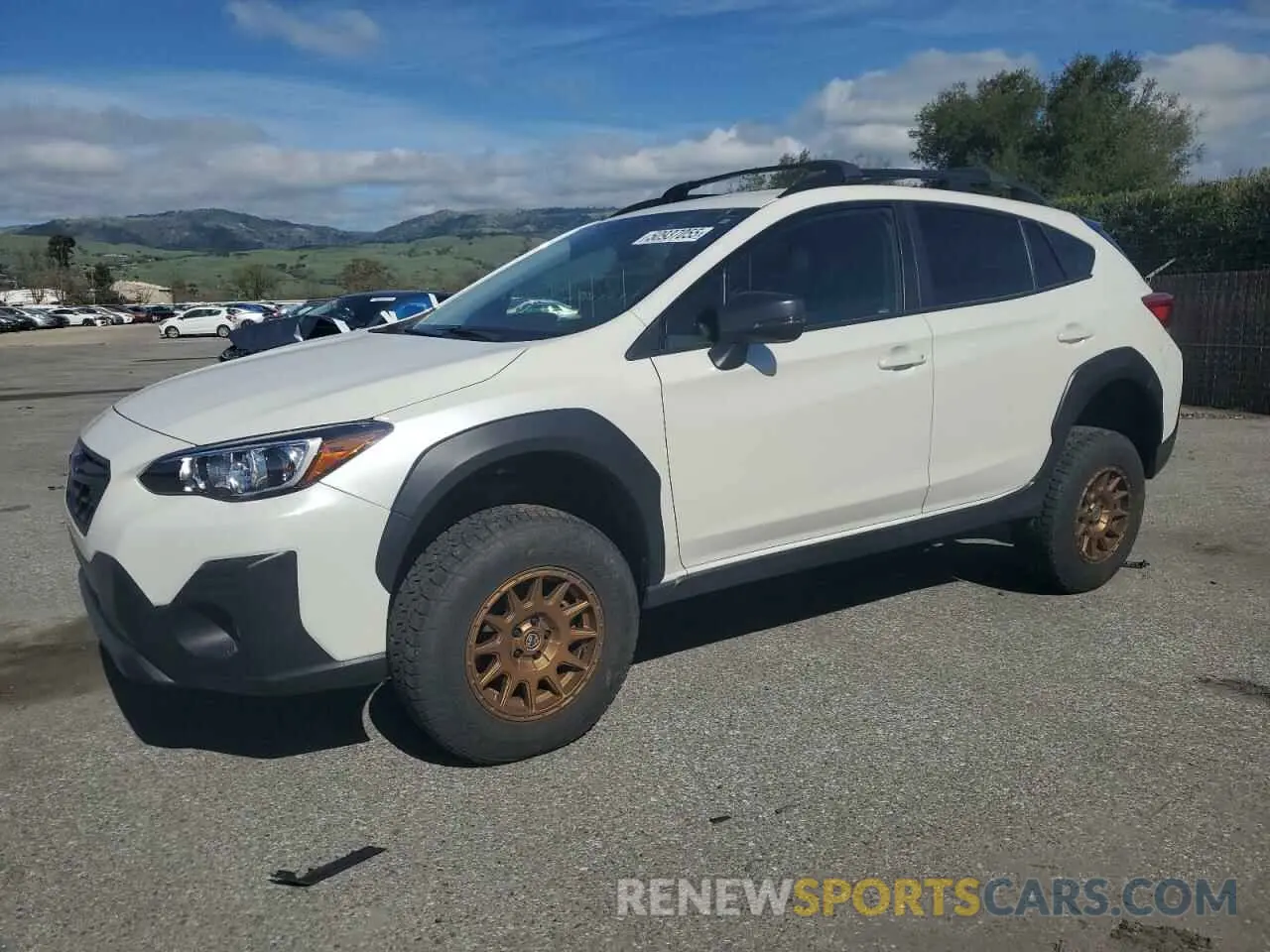 1 Photograph of a damaged car JF2GTHRC0PH224142 SUBARU CROSSTREK 2023