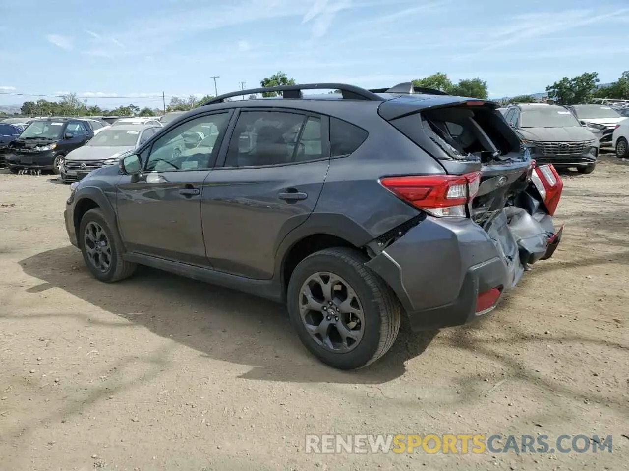 2 Photograph of a damaged car JF2GTHRC2PH260933 SUBARU CROSSTREK 2023