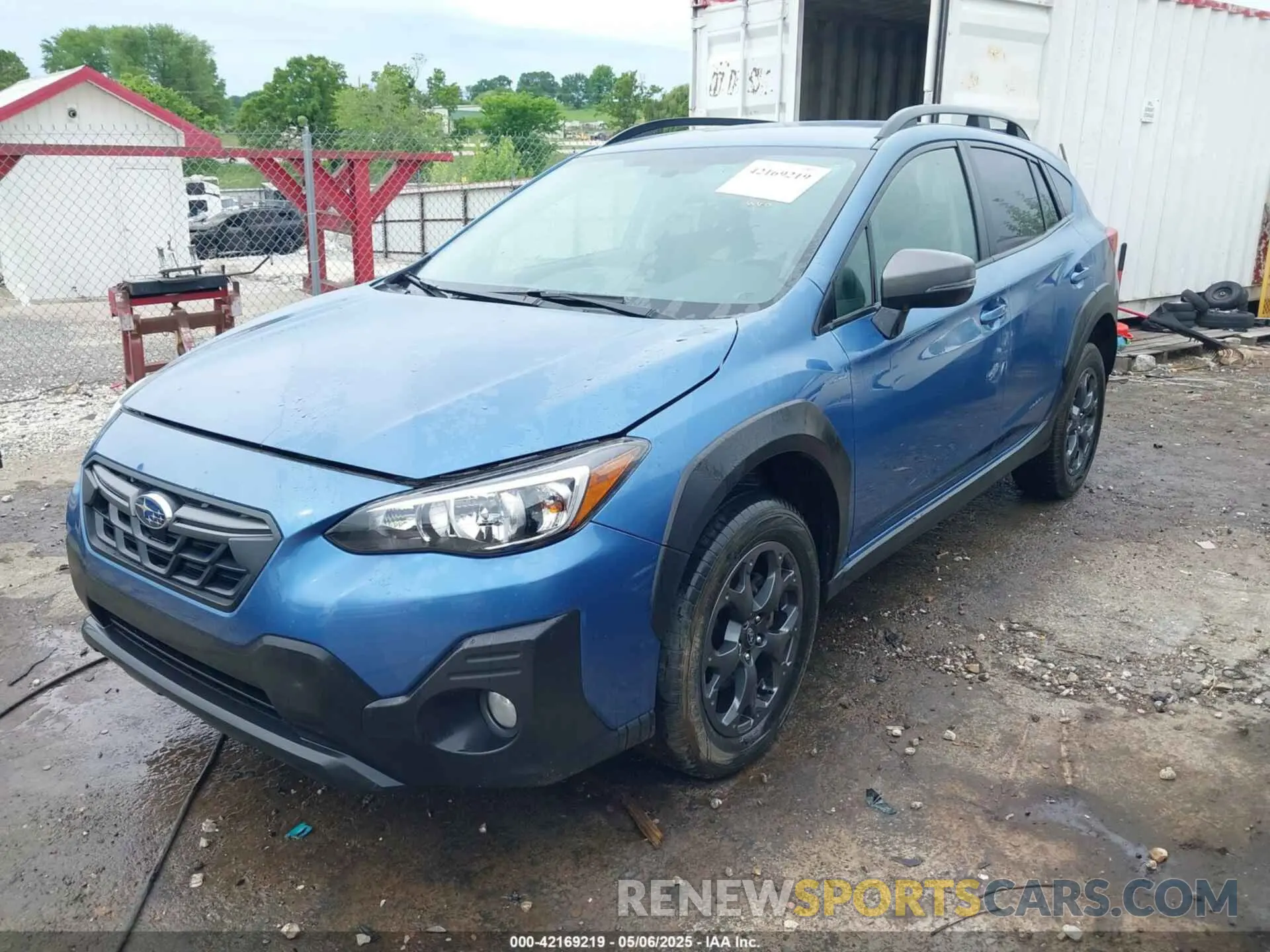 2 Photograph of a damaged car JF2GTHRC3PH201728 SUBARU CROSSTREK 2023