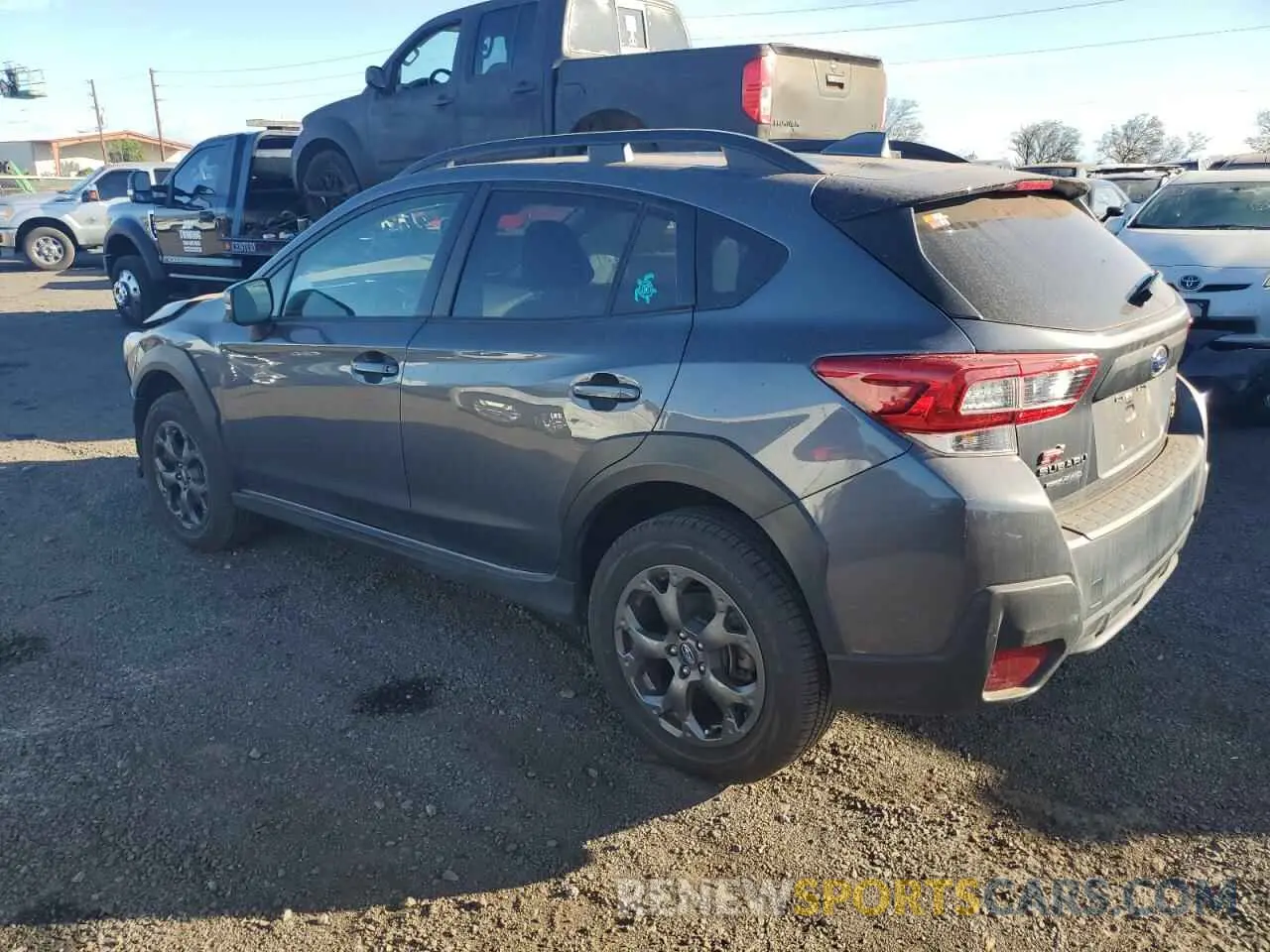 2 Photograph of a damaged car JF2GTHRC3PH222885 SUBARU CROSSTREK 2023