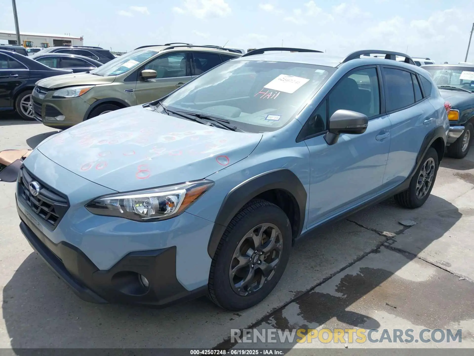 2 Photograph of a damaged car JF2GTHRC3PH236396 SUBARU CROSSTREK 2023