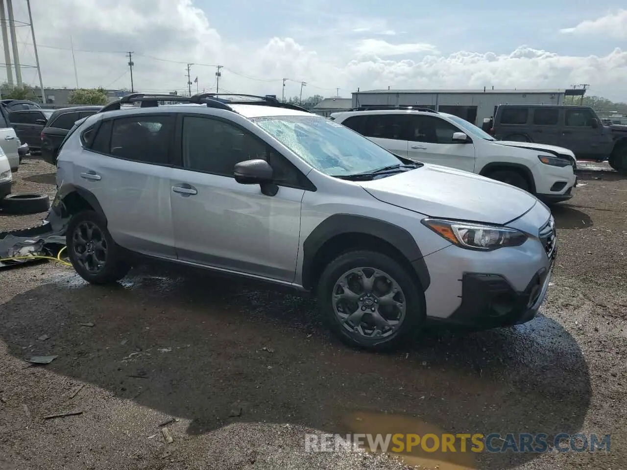 4 Photograph of a damaged car JF2GTHRC5PH245648 SUBARU CROSSTREK 2023